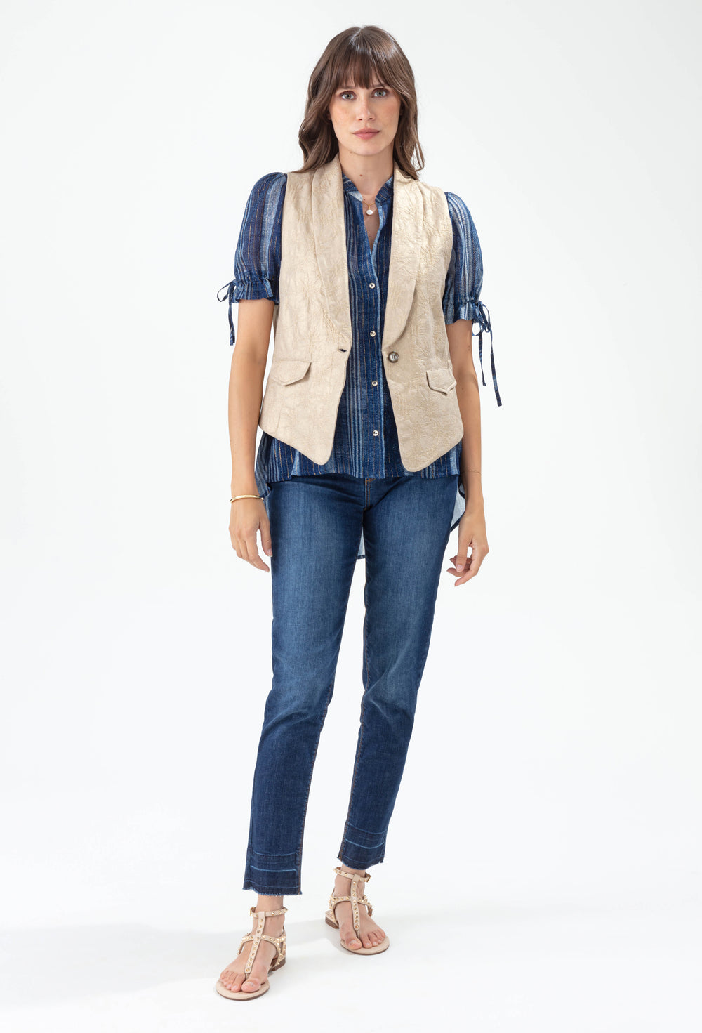 Jean Brise bleu coupe slim 1