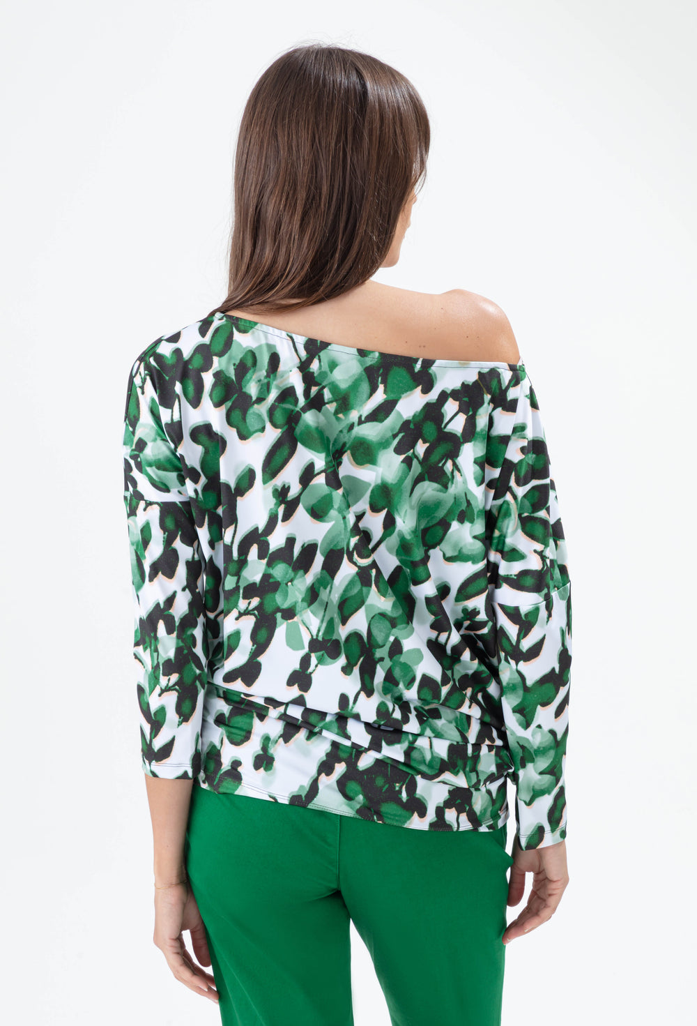 Tee-shirt Eucalyptus en jersey technique imprimé herba fresca 3