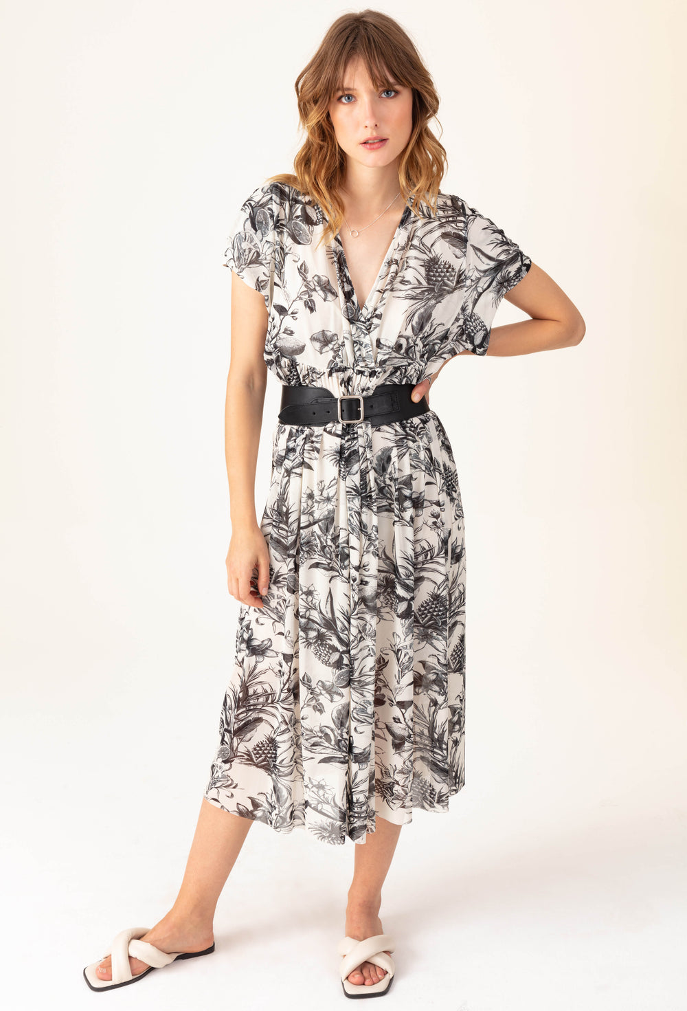 Robe longue Milla imprimé Florence 1