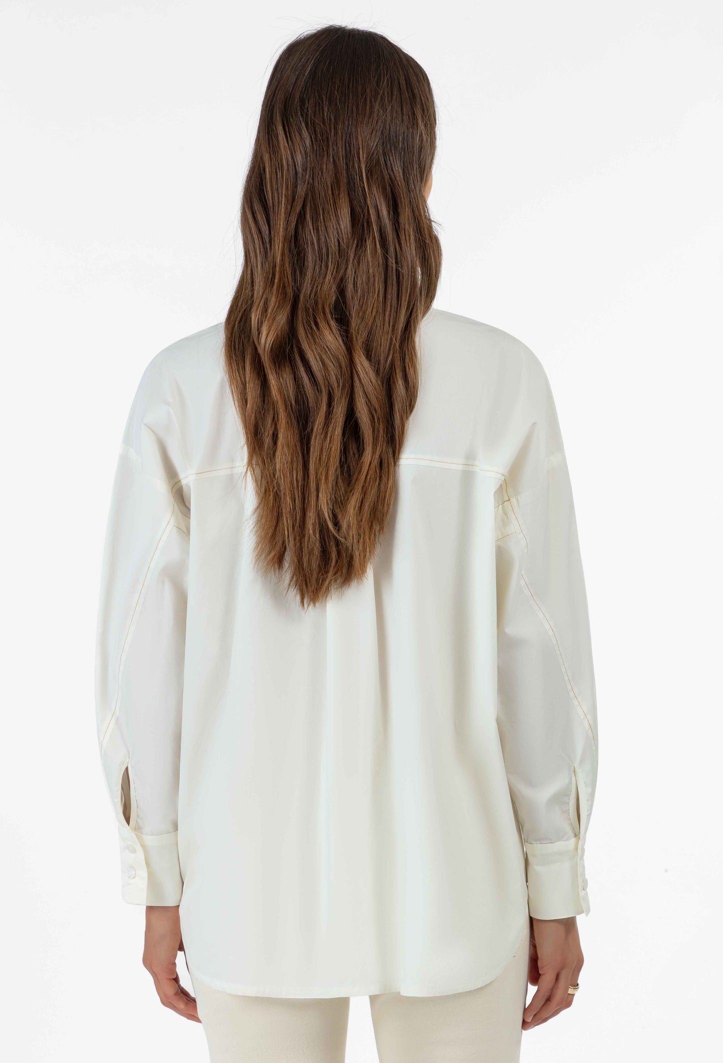 Chemise oversize Charlie blanc 3
