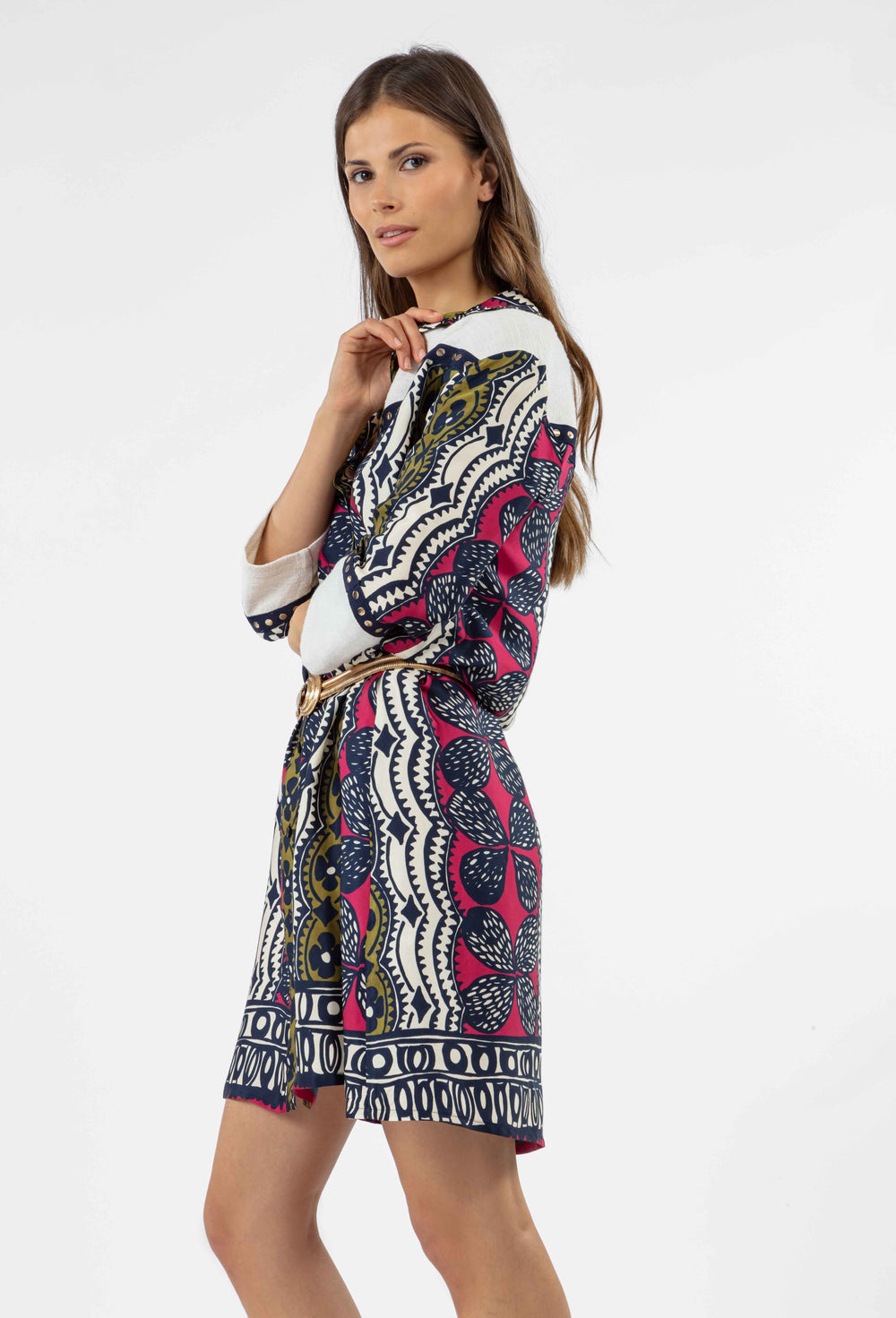 Robe chemise Brooke en twill 2