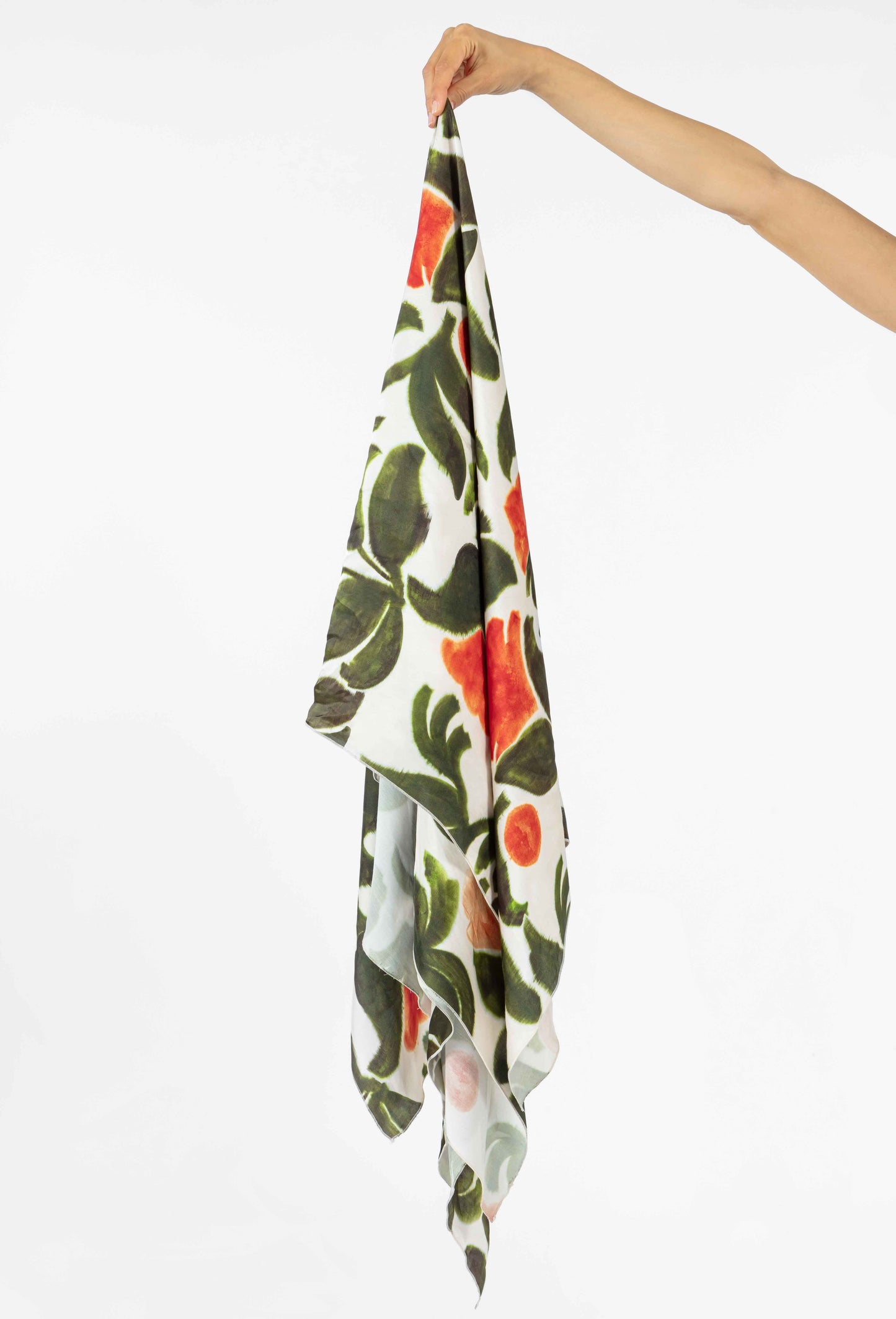 Foulard carré Emmet imprimé 1