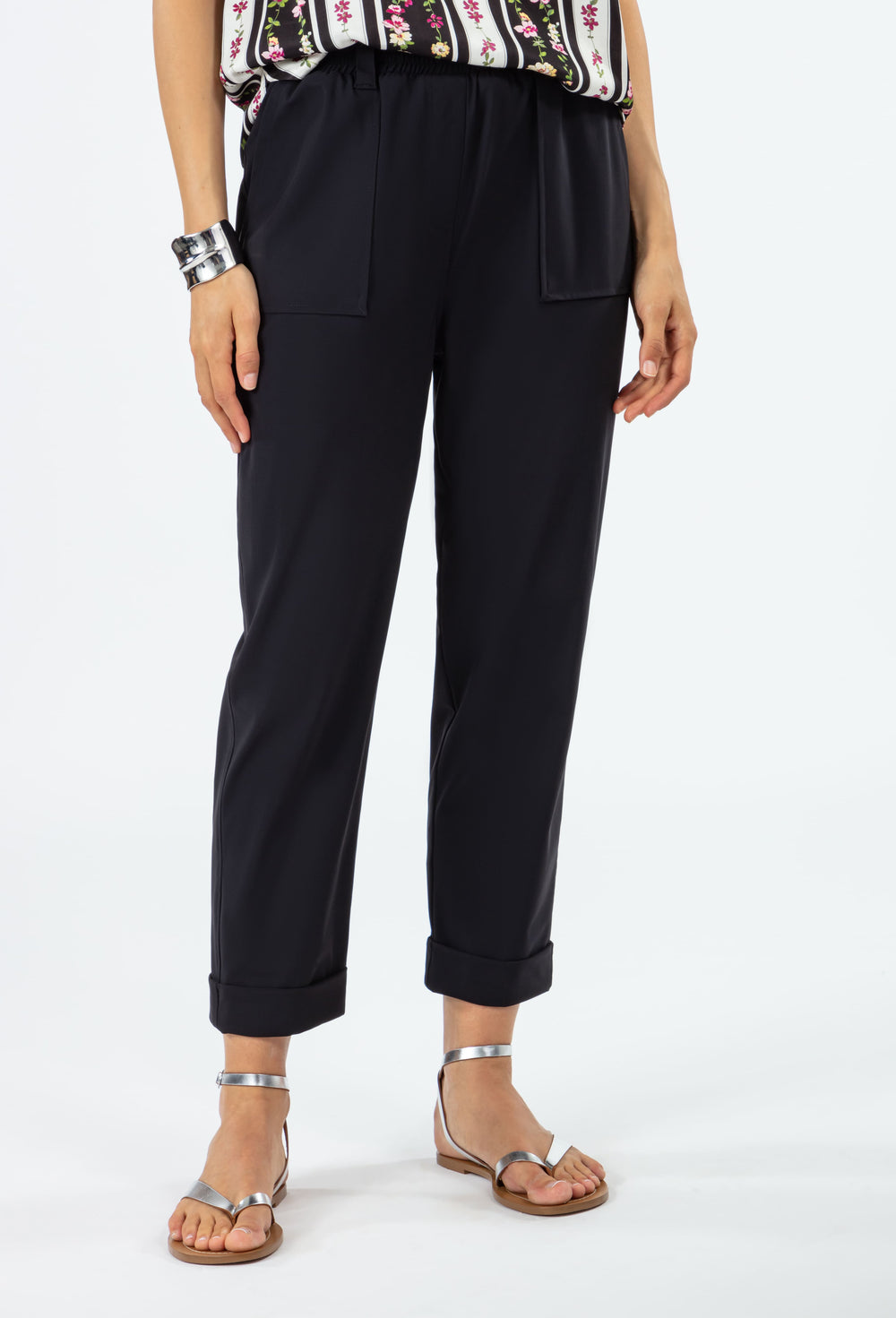 Pantalon en jersey technique noir Masa 2