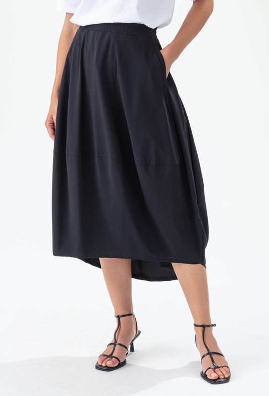 Jupe Sana noire en jersey technique 5