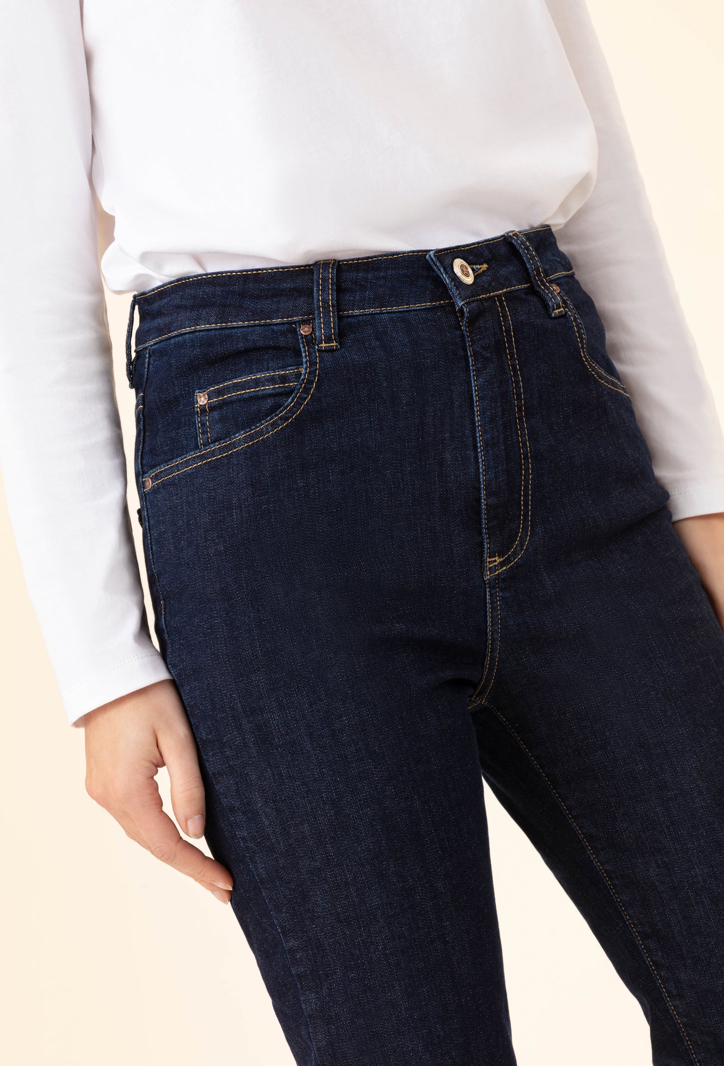 Jean Cherry en coton bleu jean 4