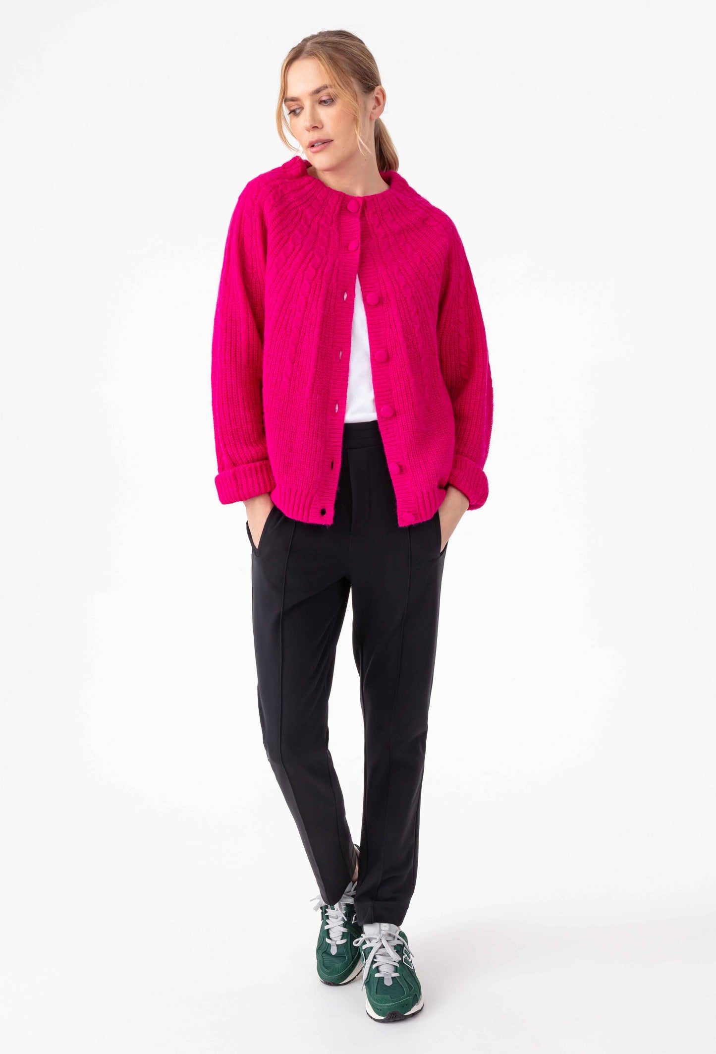 Gilet Elise rose en alpaga 6
