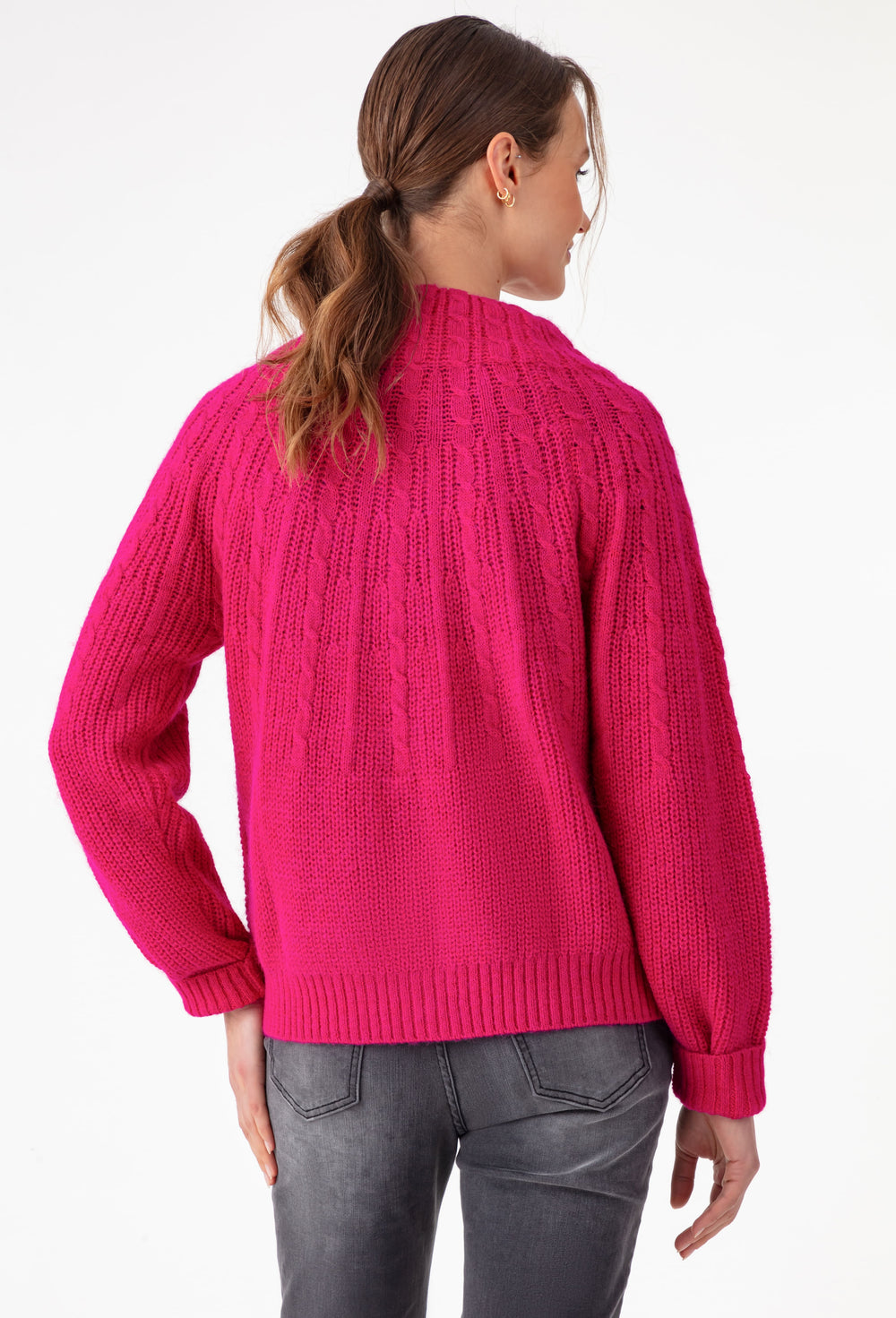 Gilet Elise rose en alpaga 3