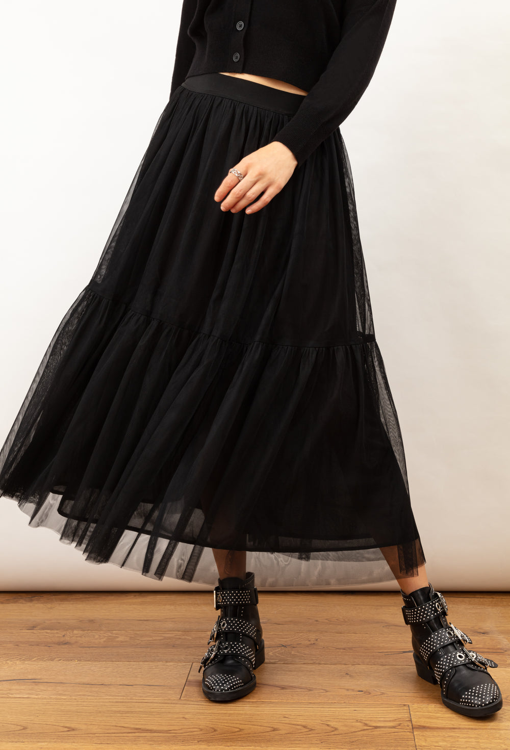 Jupon Manon en tulle noir 2