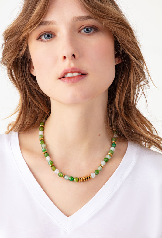Collier Canda vert 1