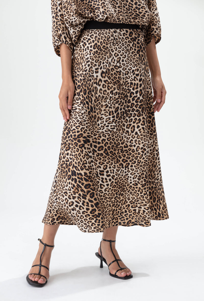 Jupe Serval imprimé léopard 3