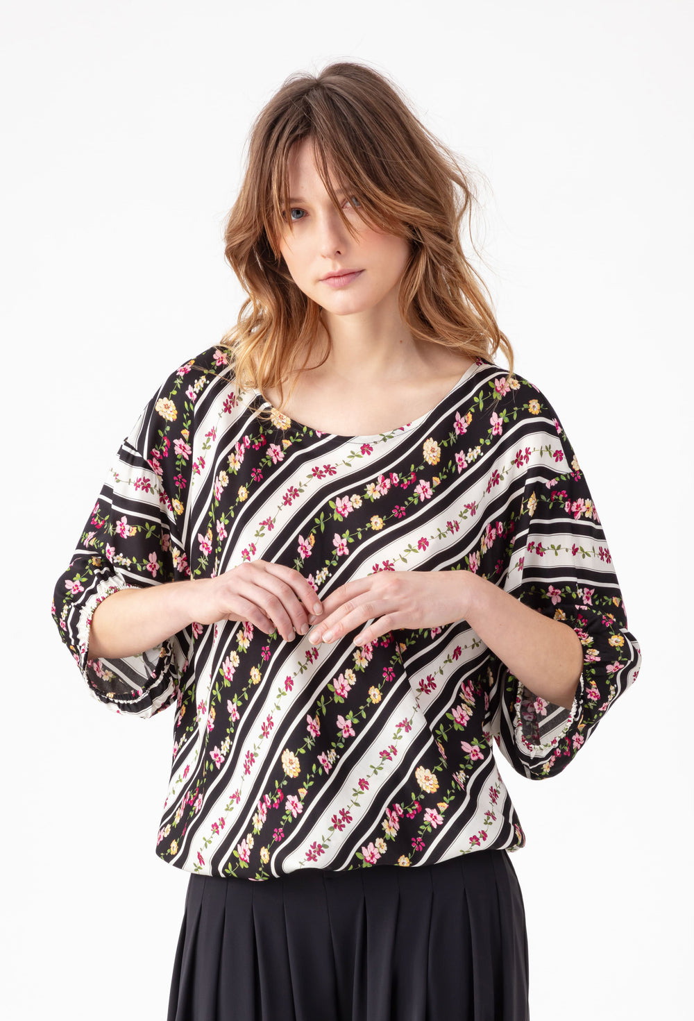 Blouse manches 3/4 Emi 1