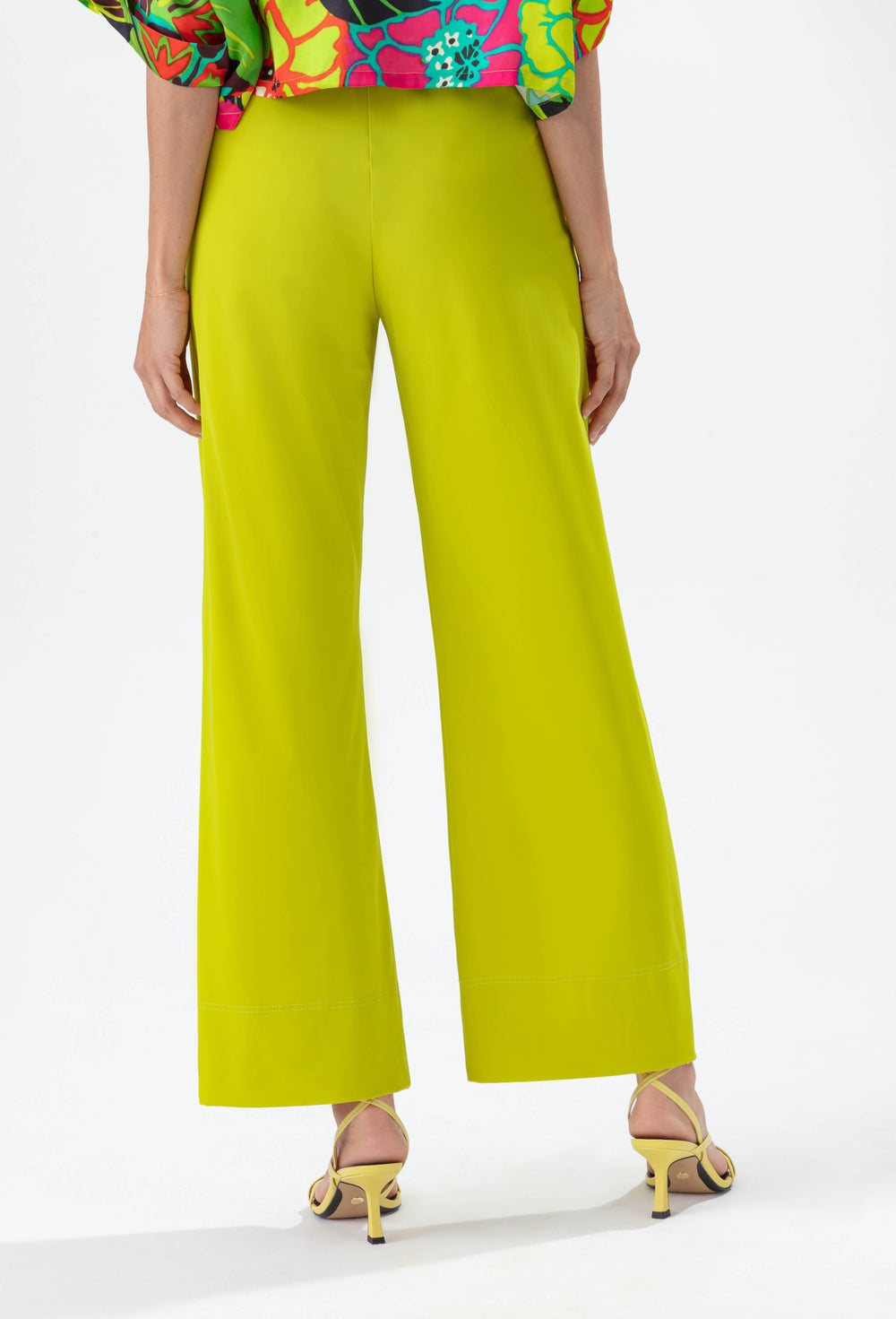 Pantalon Hera anis en jersey technique 3