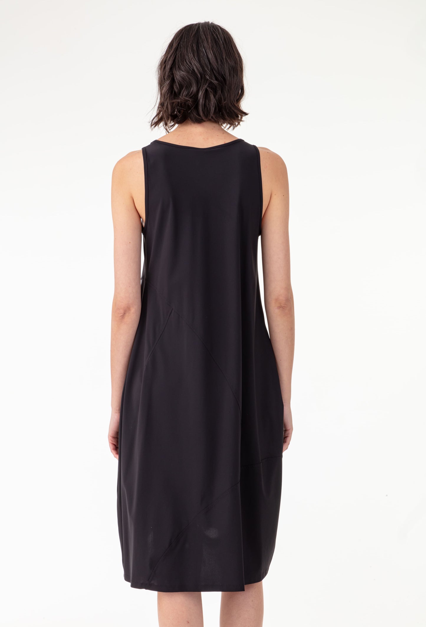 Robe Météor noire en jersey technique 3