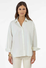 Chemise oversize Charlie blanc 1