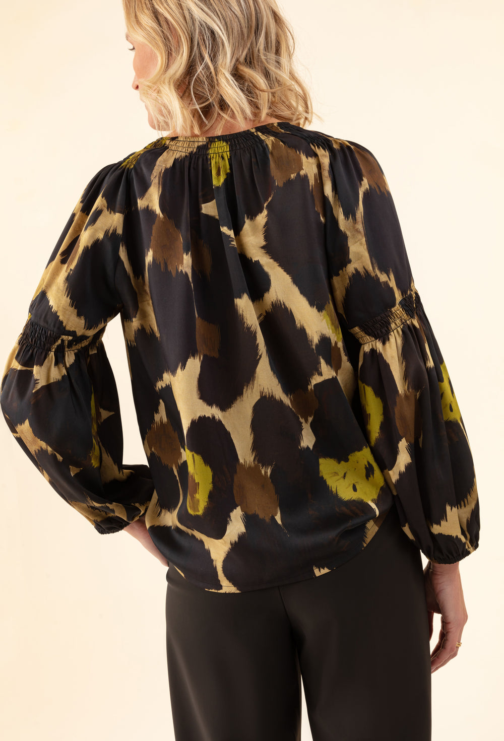 Blouse Alison imprimé savannah 2