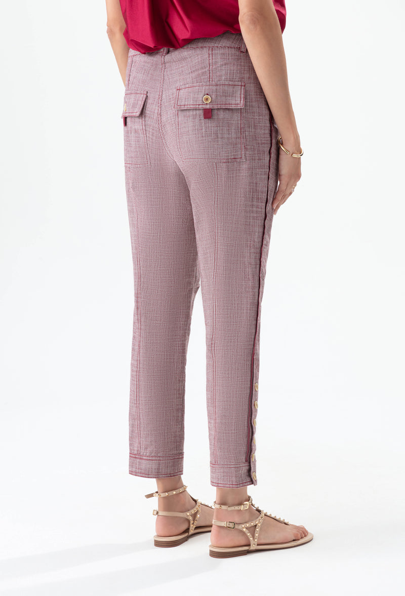 Pantalon à carreaux Amae 5