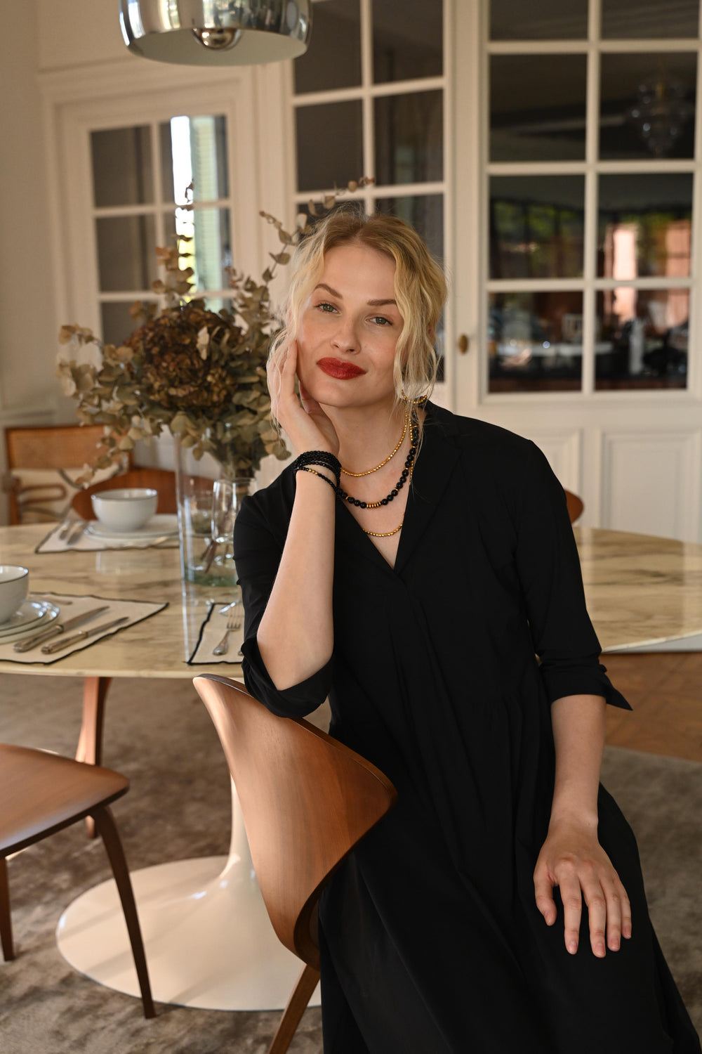 Collier Canda noir 2