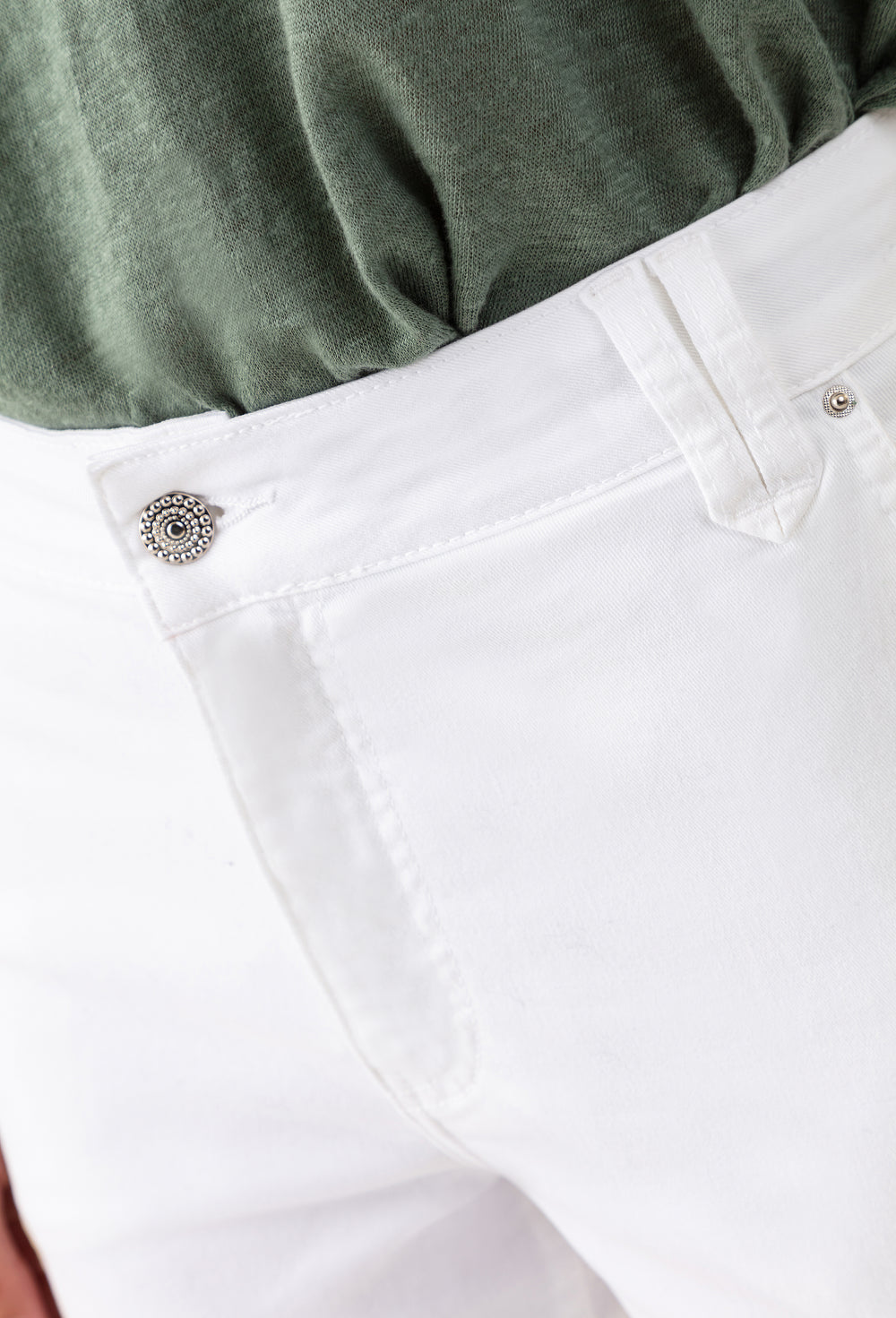 Jean Felix blanc en coton 4