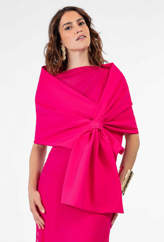 Etole Melya en jersey technique fuchsia 1