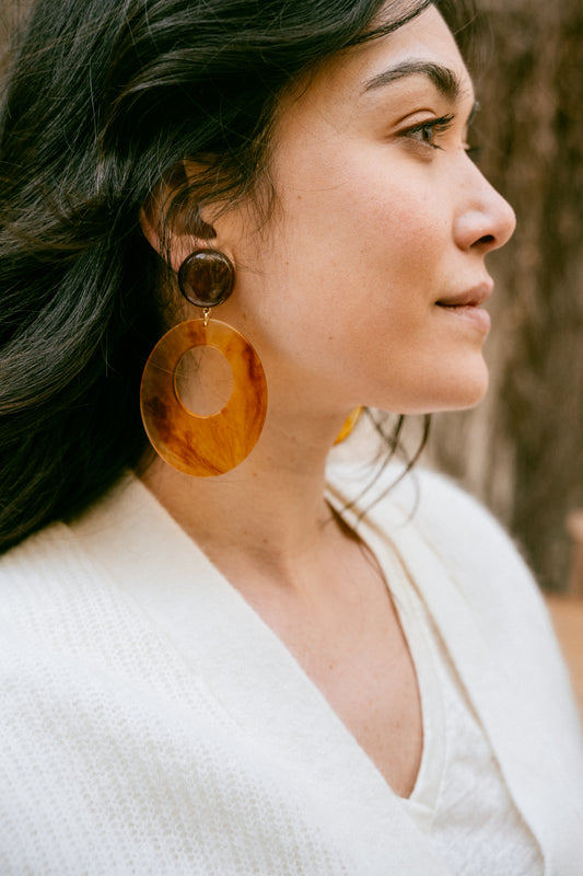 Boucles d'oreilles Madeleine Francine Bramli 1