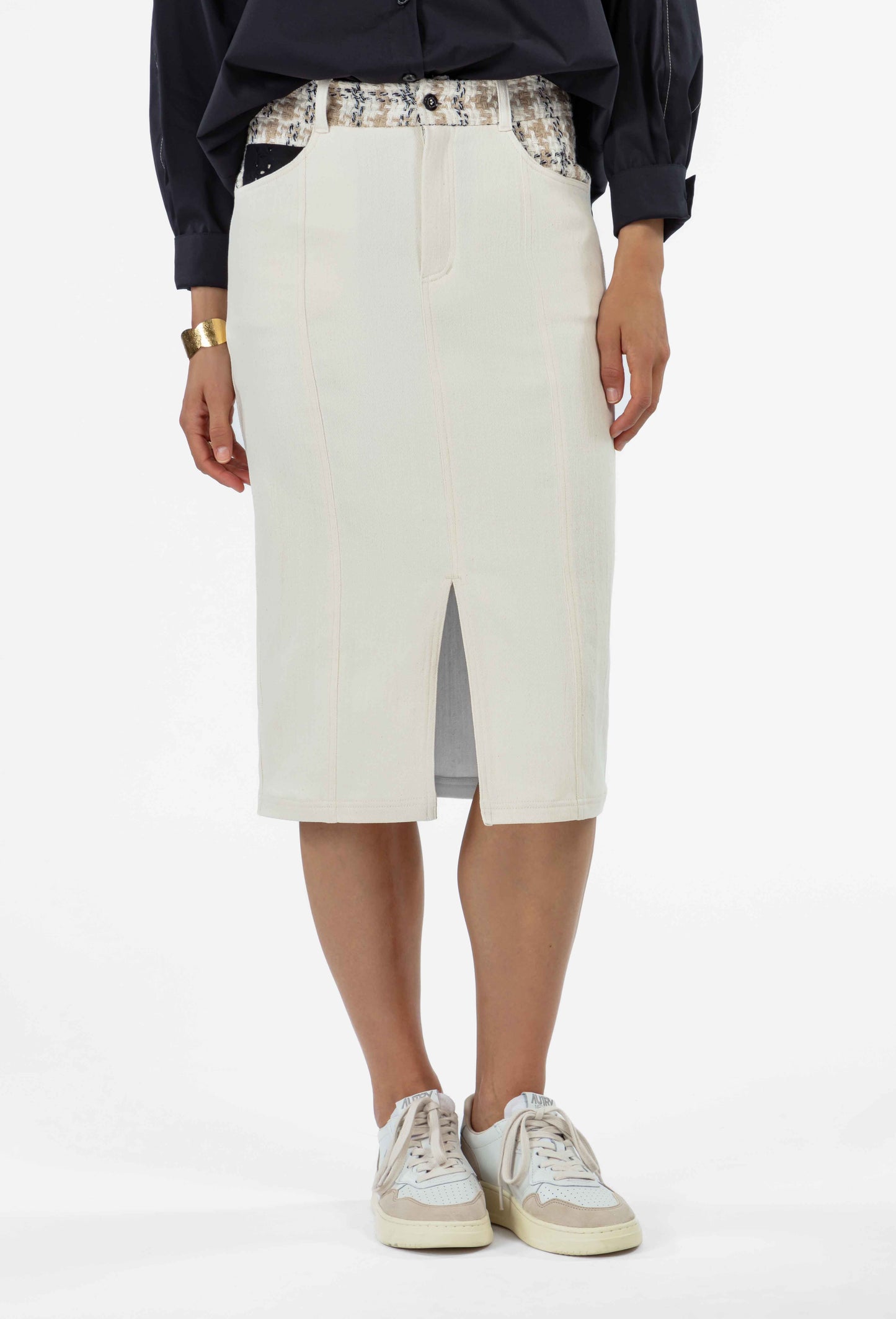 Jupe crayon Bolton en denim 2