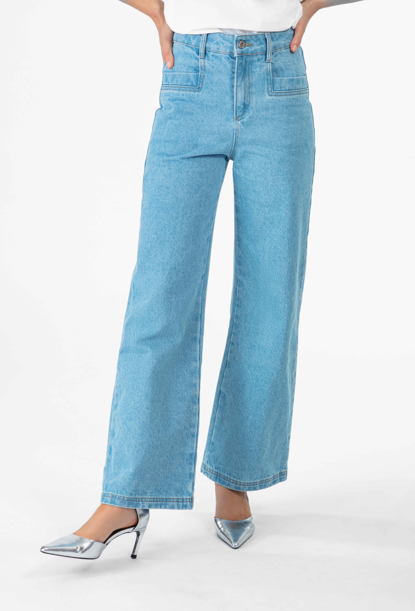 Jean Ezzio en denim bleu 3