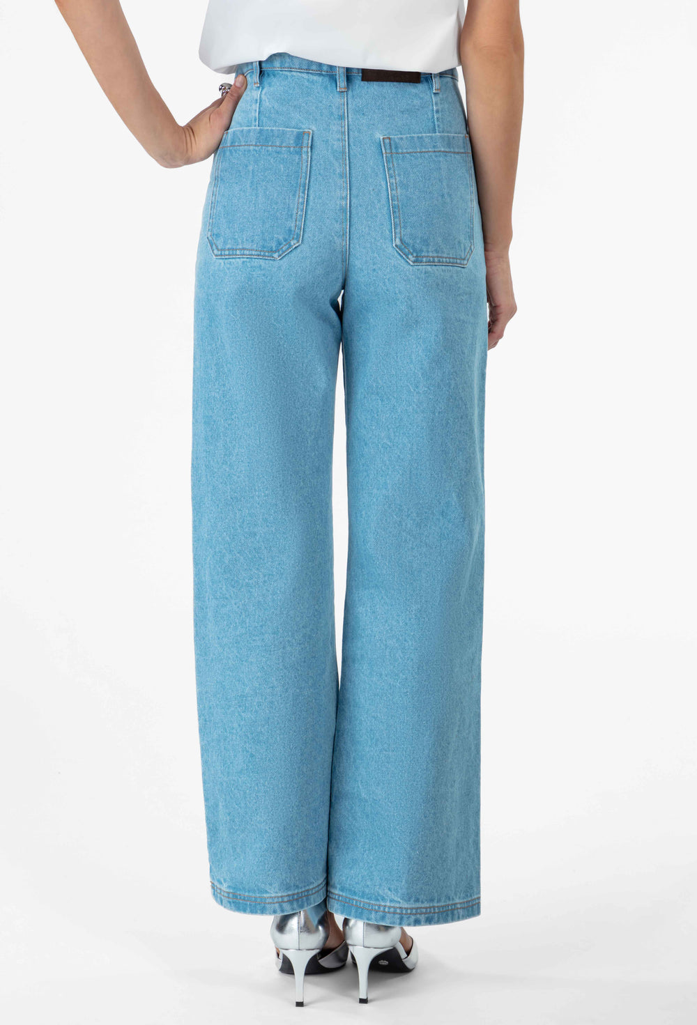 Jean Ezzio en denim bleu 5