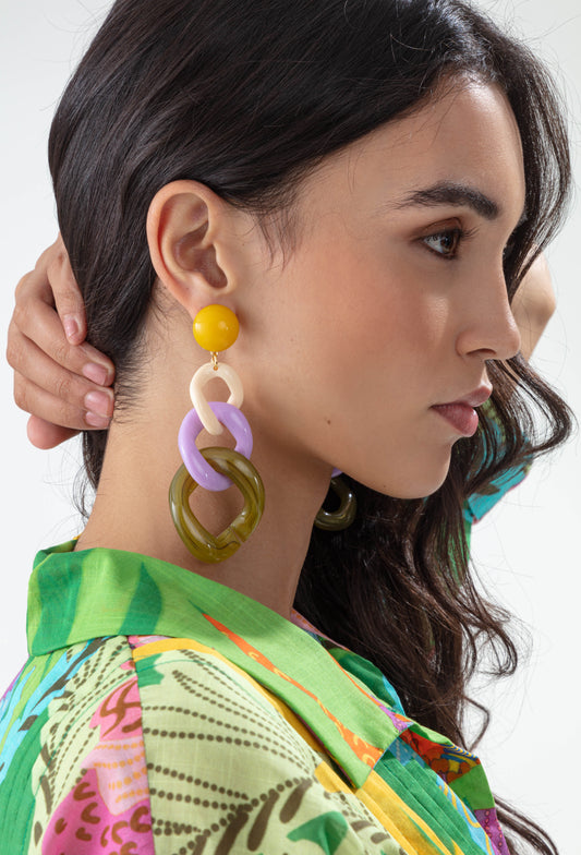 Boucles d'oreilles Canopée 1