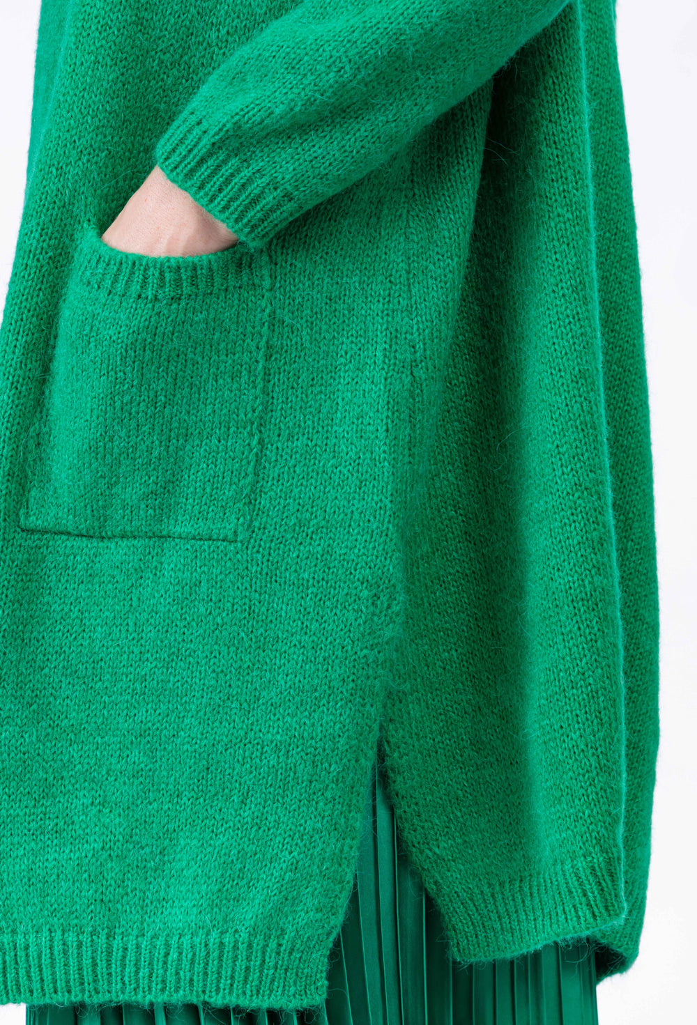 Gilet Isaac vert 20% laine 2