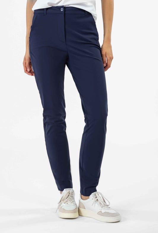 Pantalon Pony marine en jersey technique 2