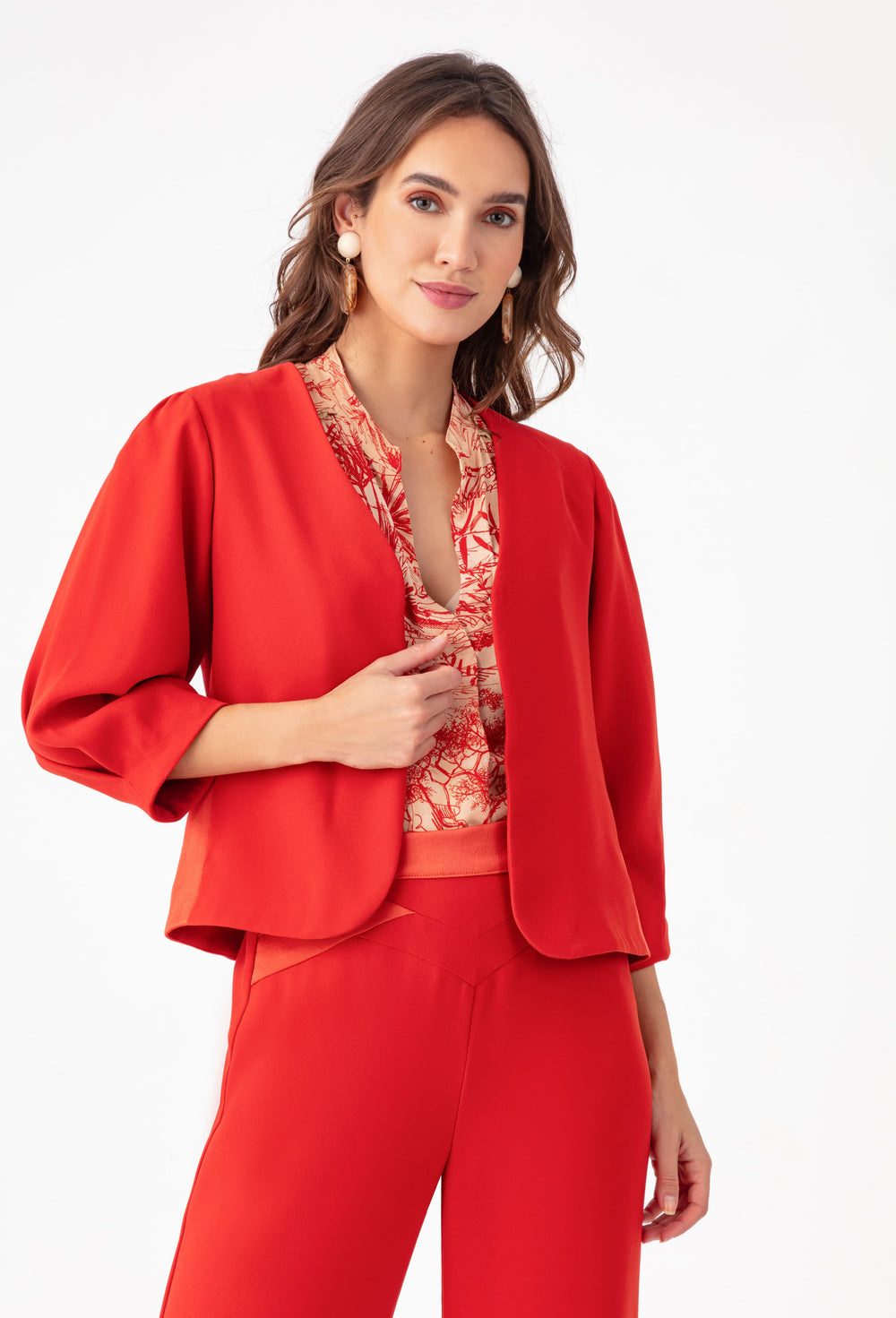 Veste rouge KIARA 1