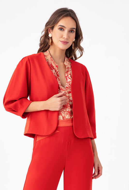 Veste rouge KIARA 1