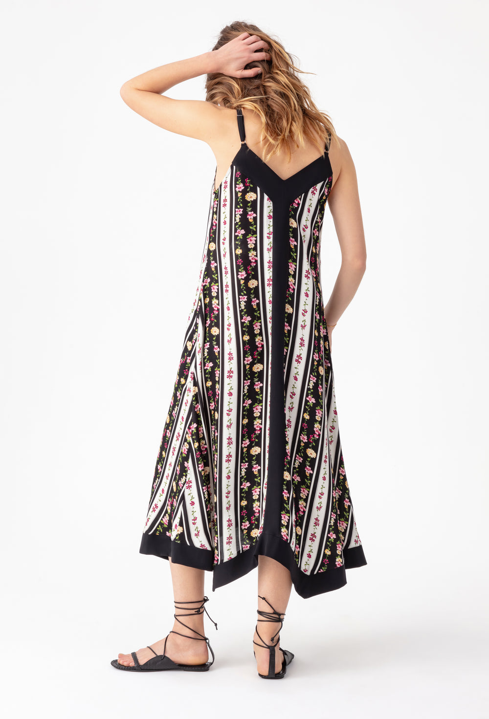 Robe longue bi-matière Lea 4