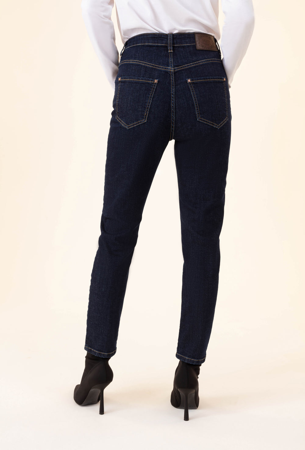 Jean Cherry en coton bleu jean 3
