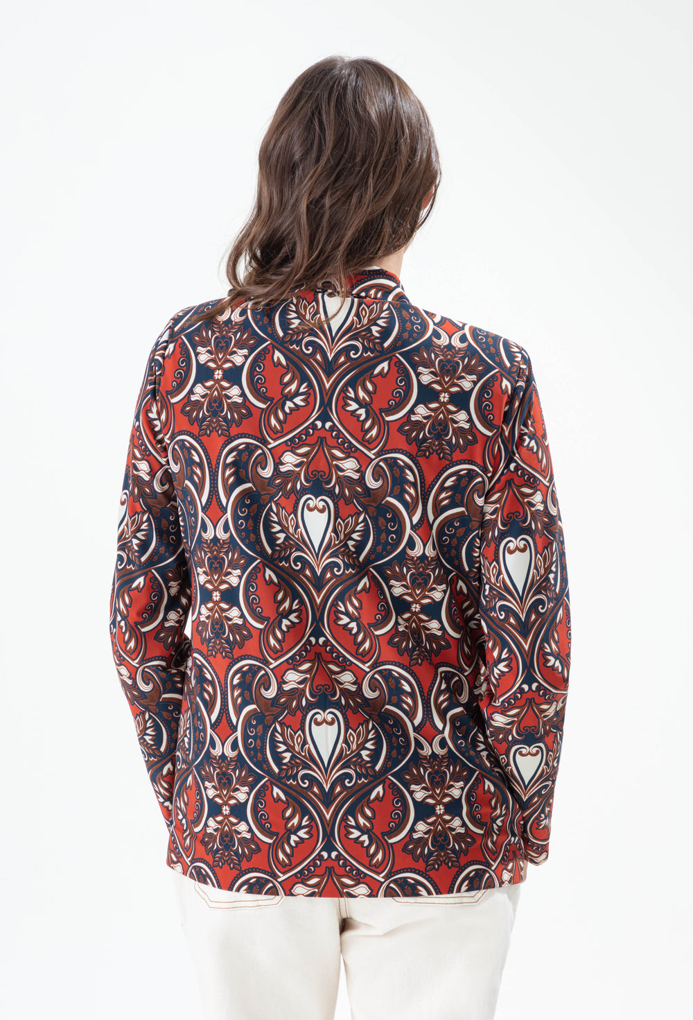 Veste Audrey imprimé baroque en jersey technique 3