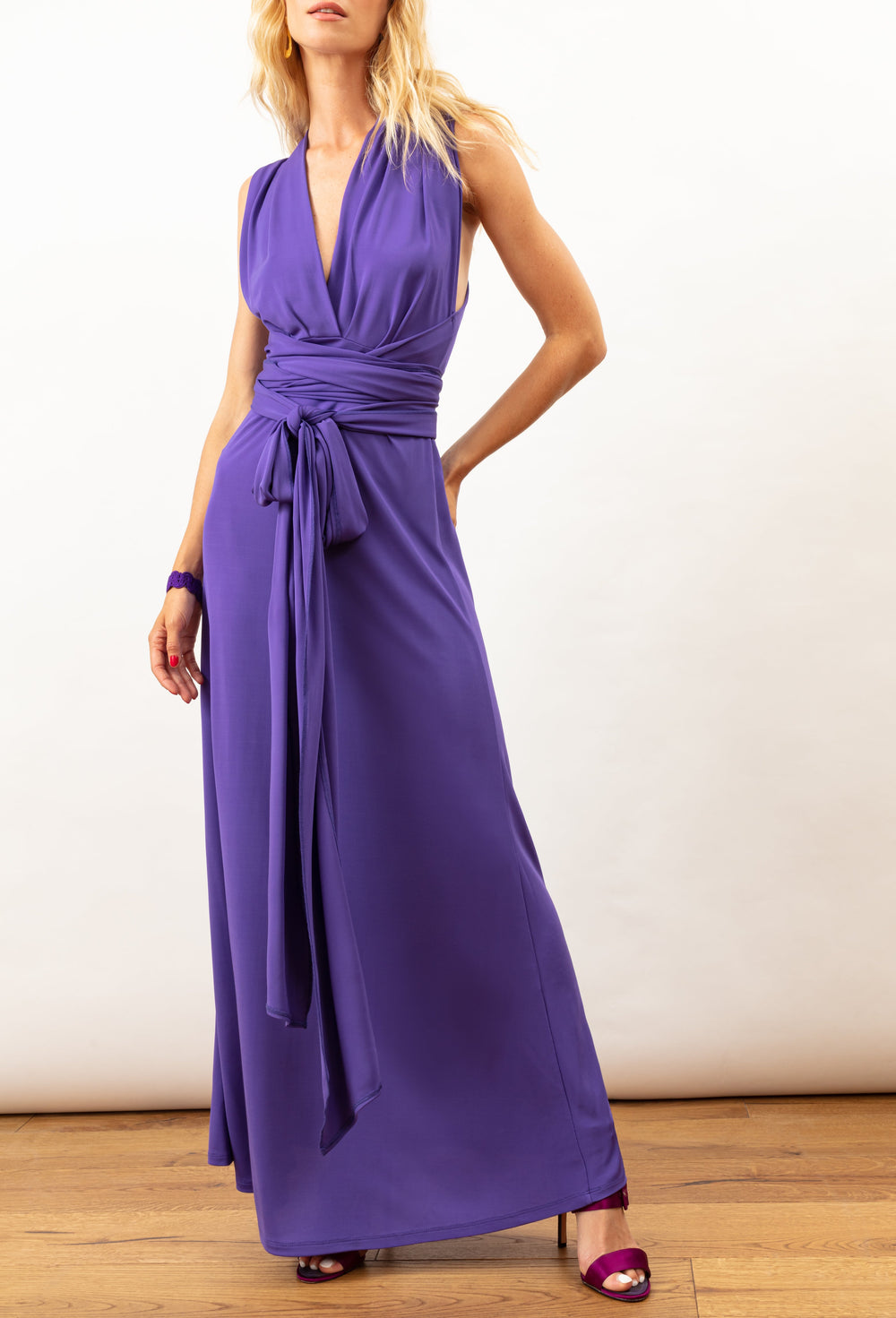 Robe Liz violet 1