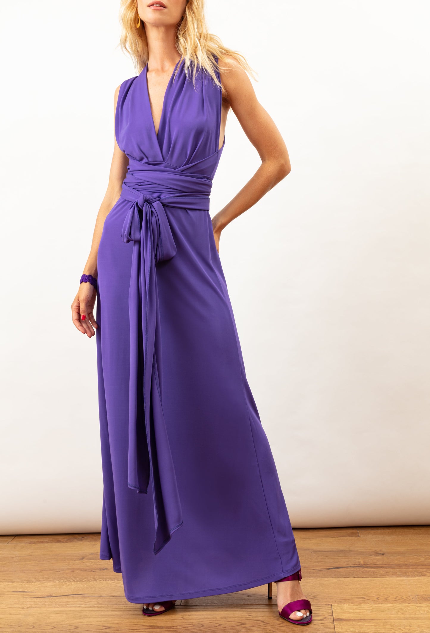 Robe Liz violet 1