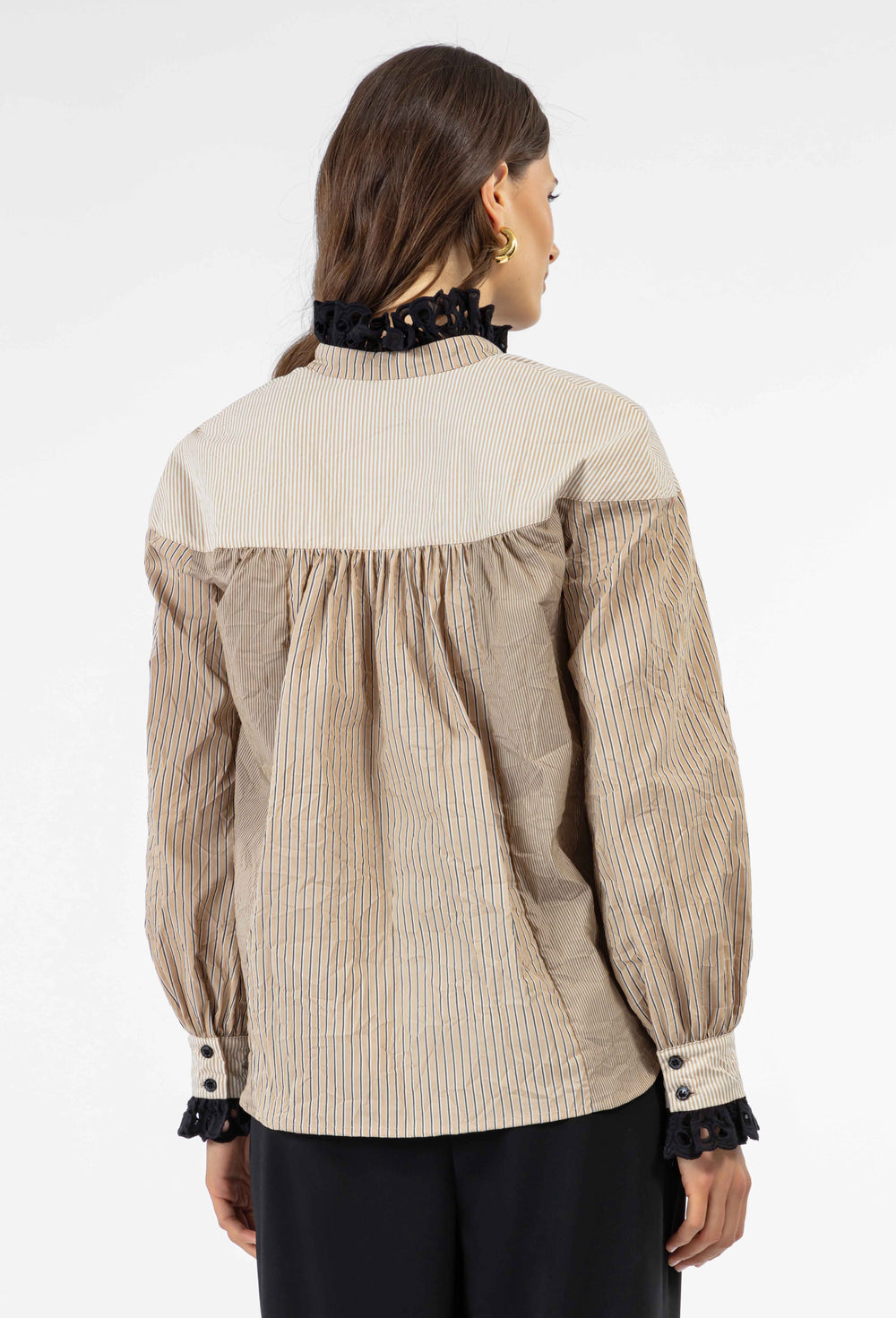Blouse Mattie mix de matières 5