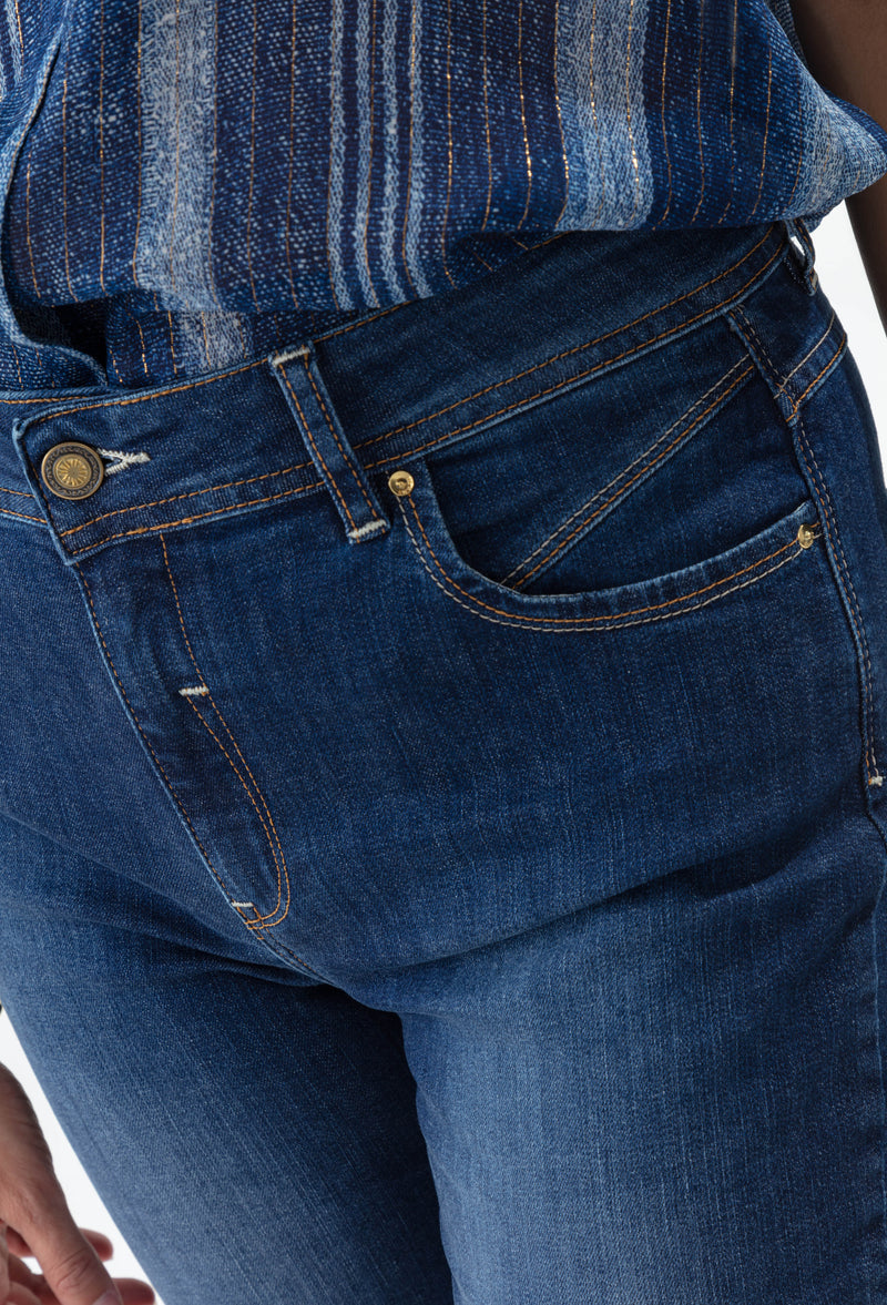 Jean Brise bleu coupe slim 2