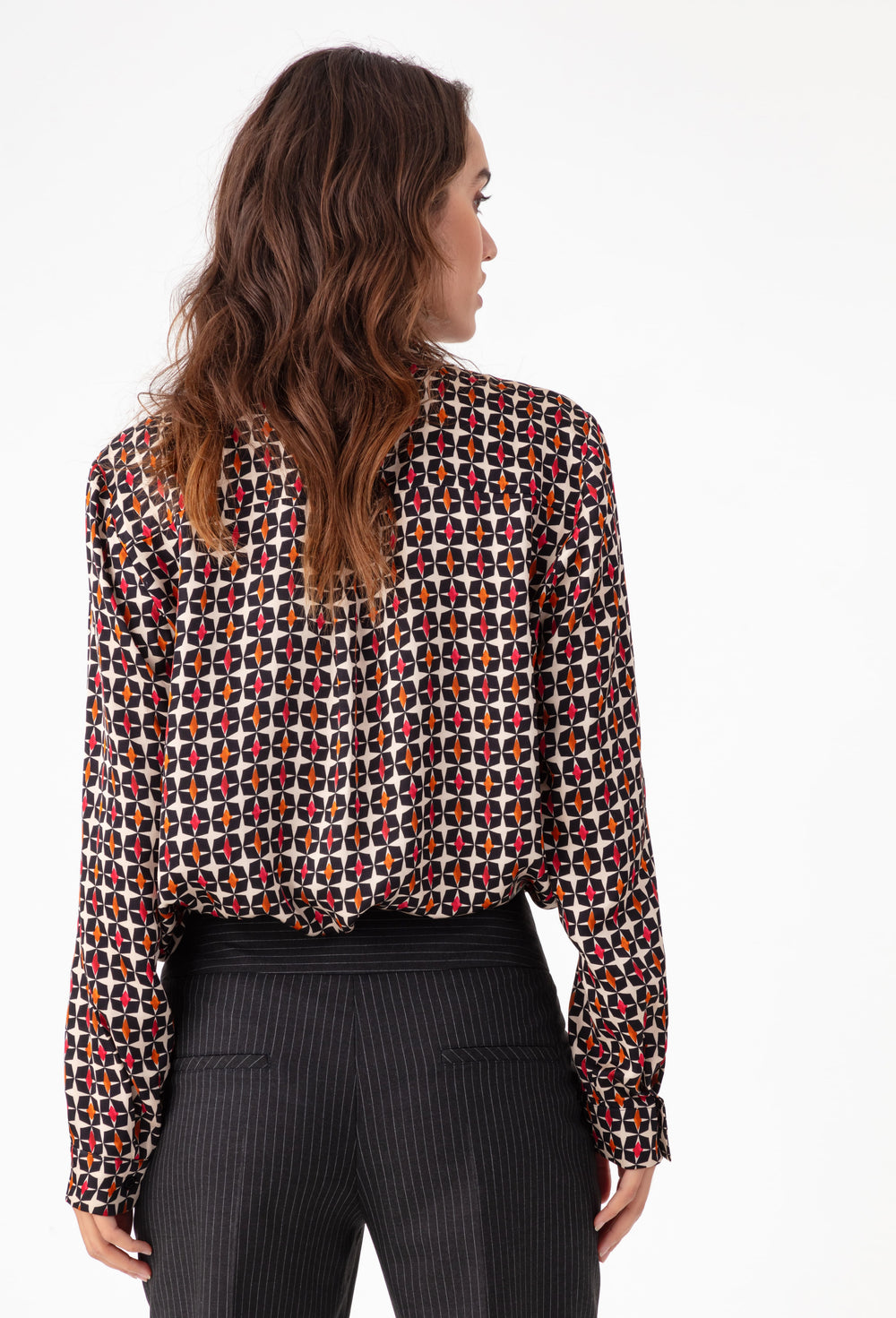 Chemise Laura à imprimé géométrique 3