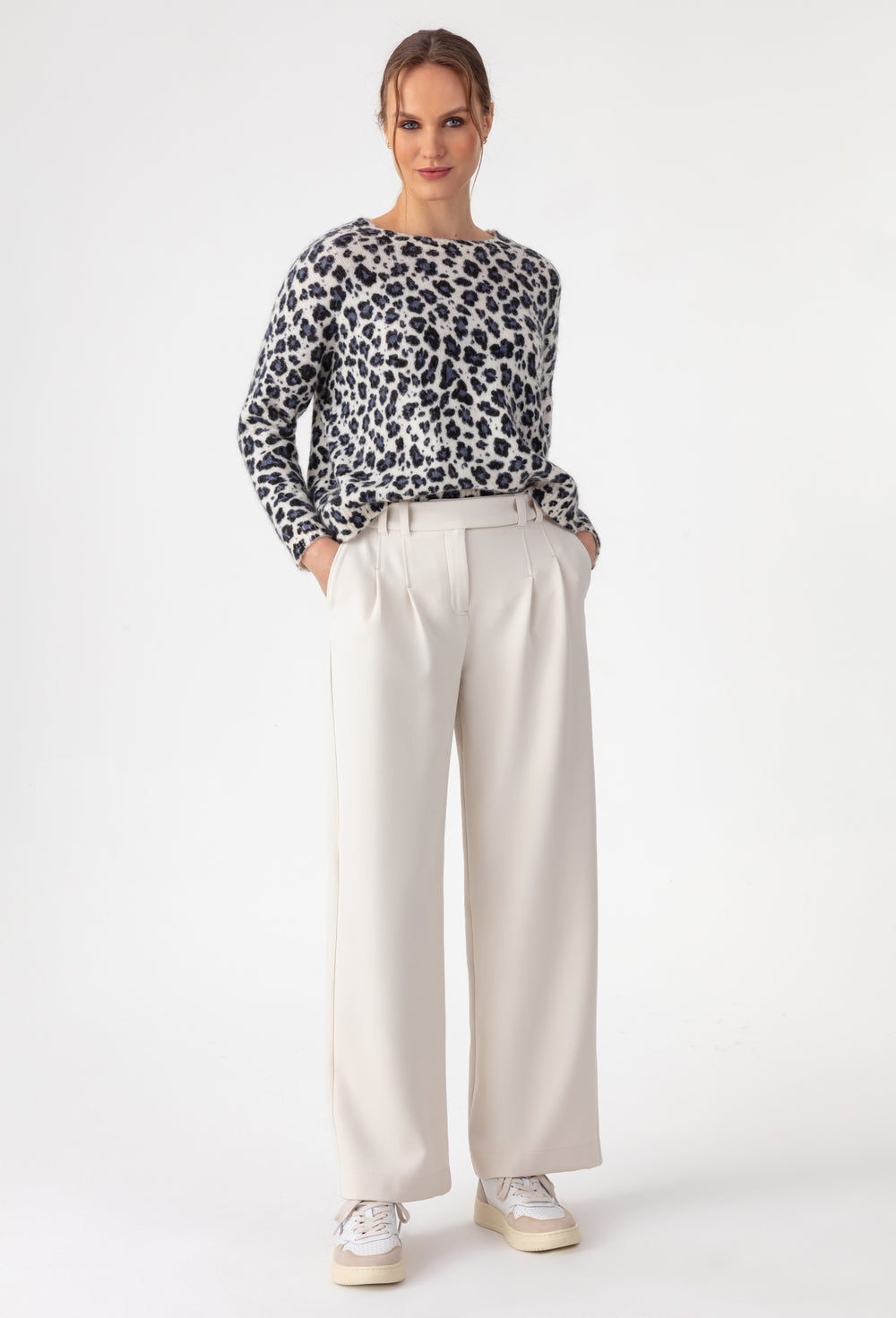 Pantalon large Come vanille 1