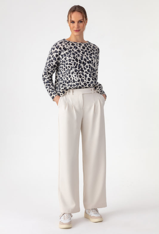 Pantalon large Come vanille 1