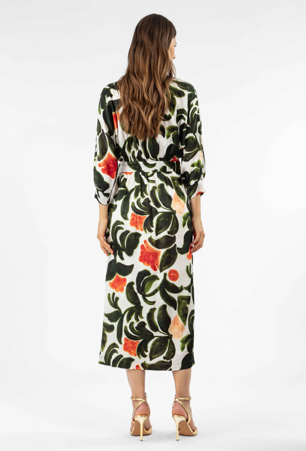 Robe longue Phoebe imprimée 3