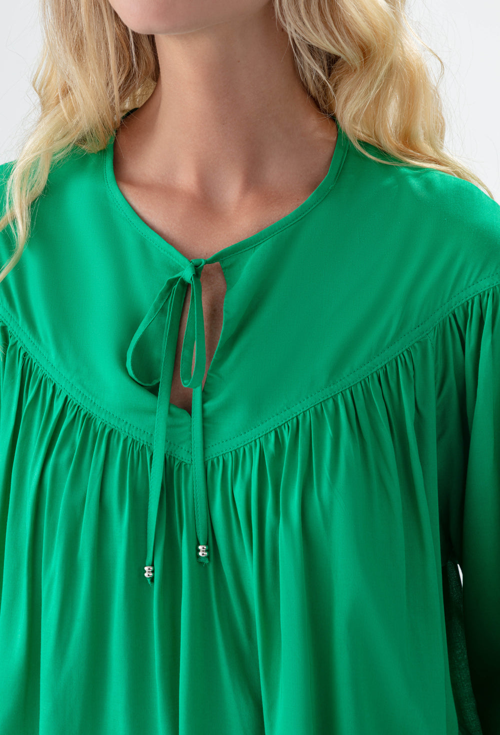 Blouse Comete vert emeraude 2