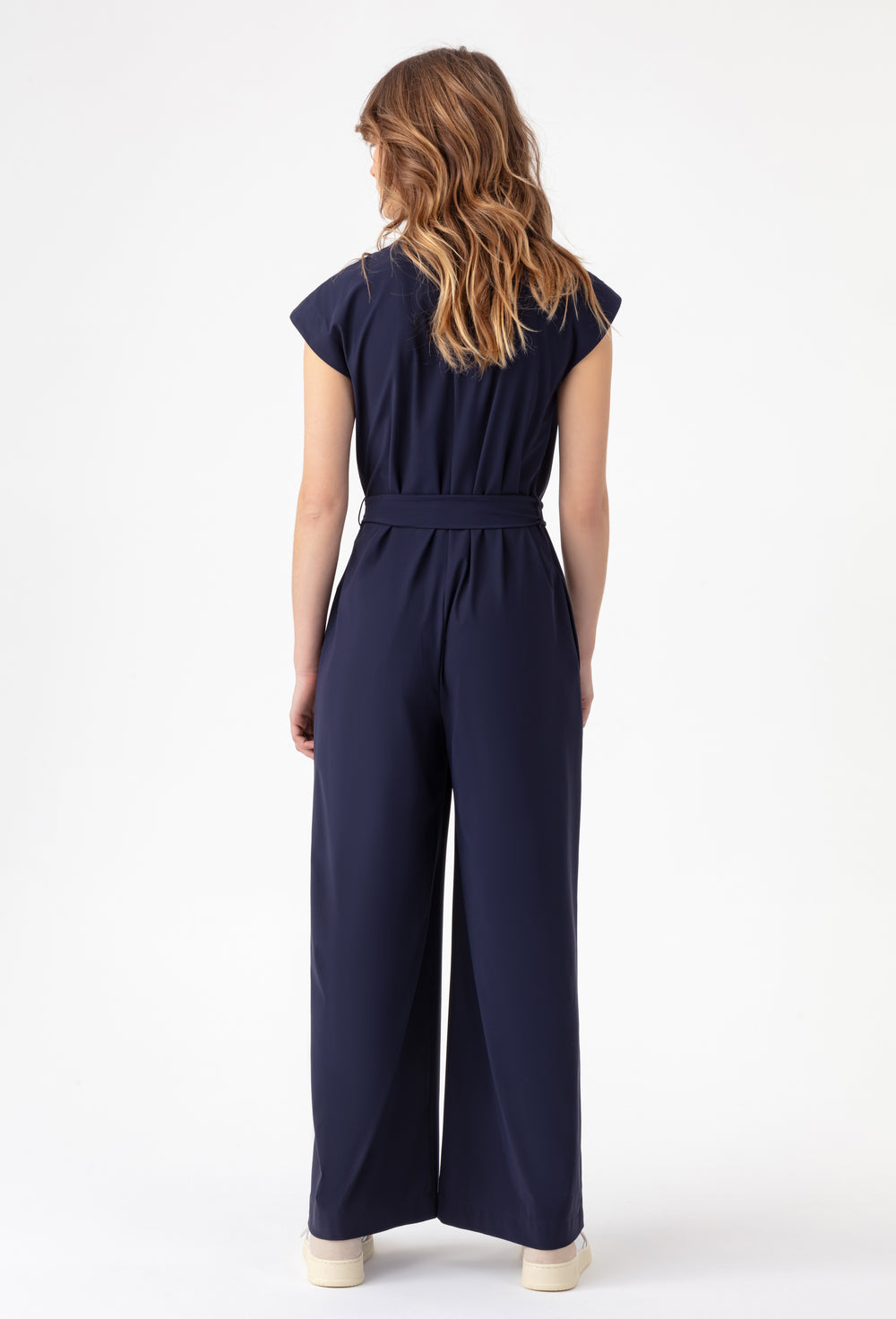 Combinaison Levia en jersey technique bleu marine 6