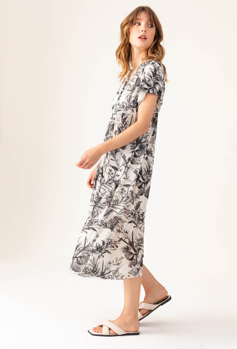 Robe longue Milla imprimé Florence 2