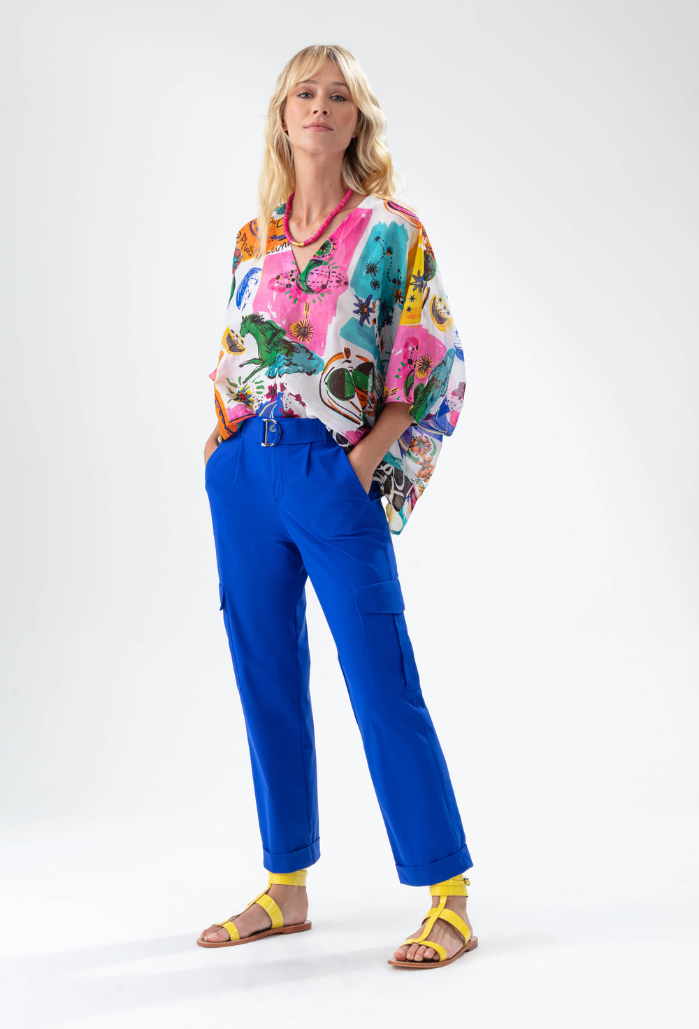 Blouse Cassiopée imprimé astral 3