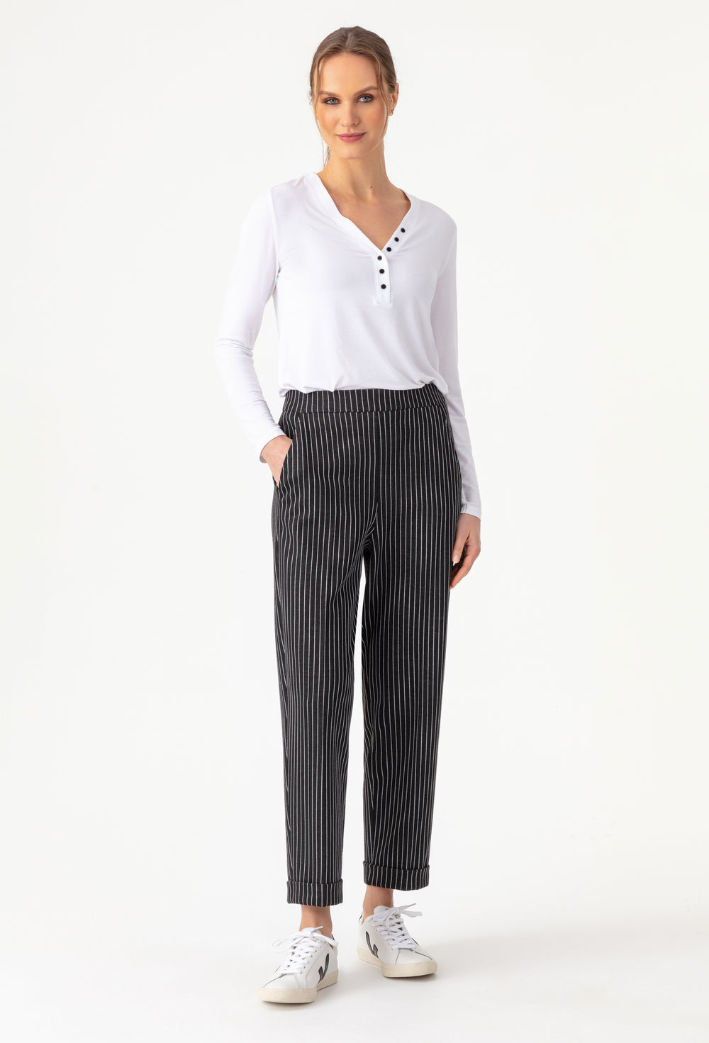 Pantalon Mael à rayures 5