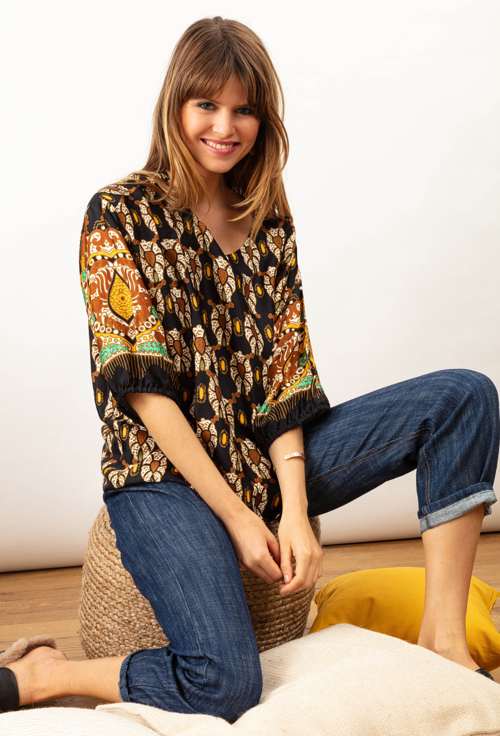 Blouse Olivier imprimée 1