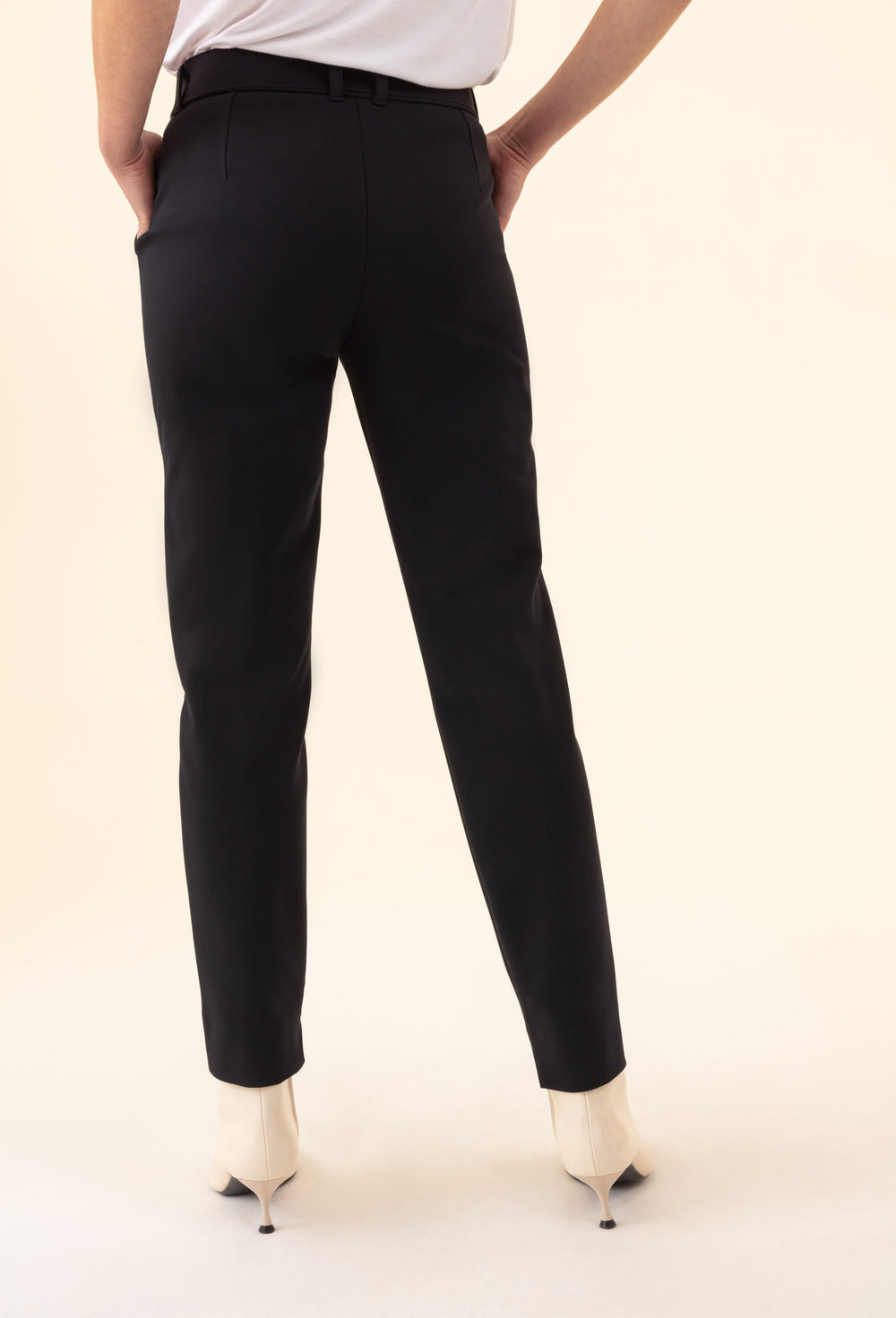 Pantalon + Ceinture Gwen bleu marine 3